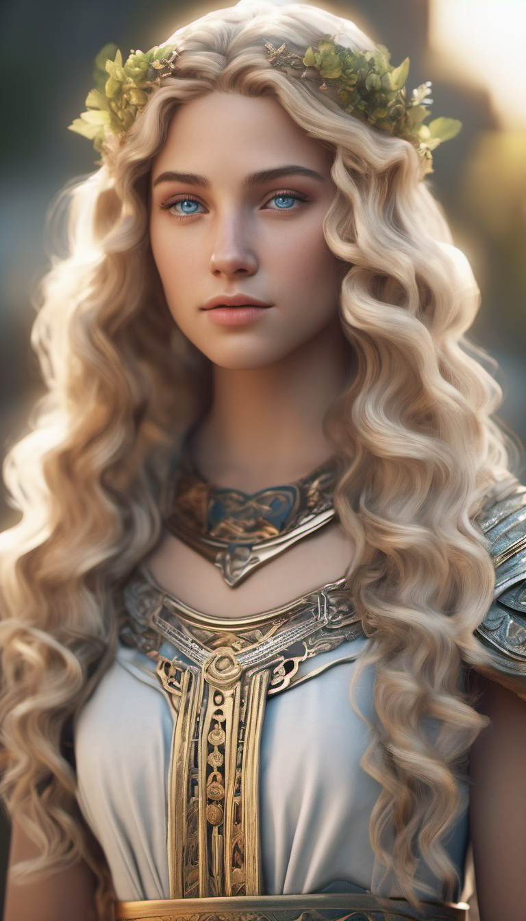 Our beautifull blond AI assistant